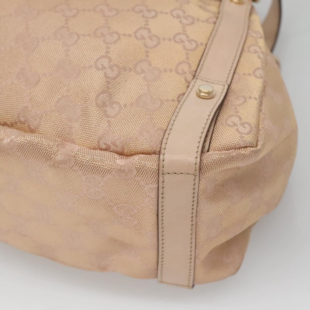Gucci Abbey Shoulder Bag Gg Canvas Beige Canvas Tote Bag Bag