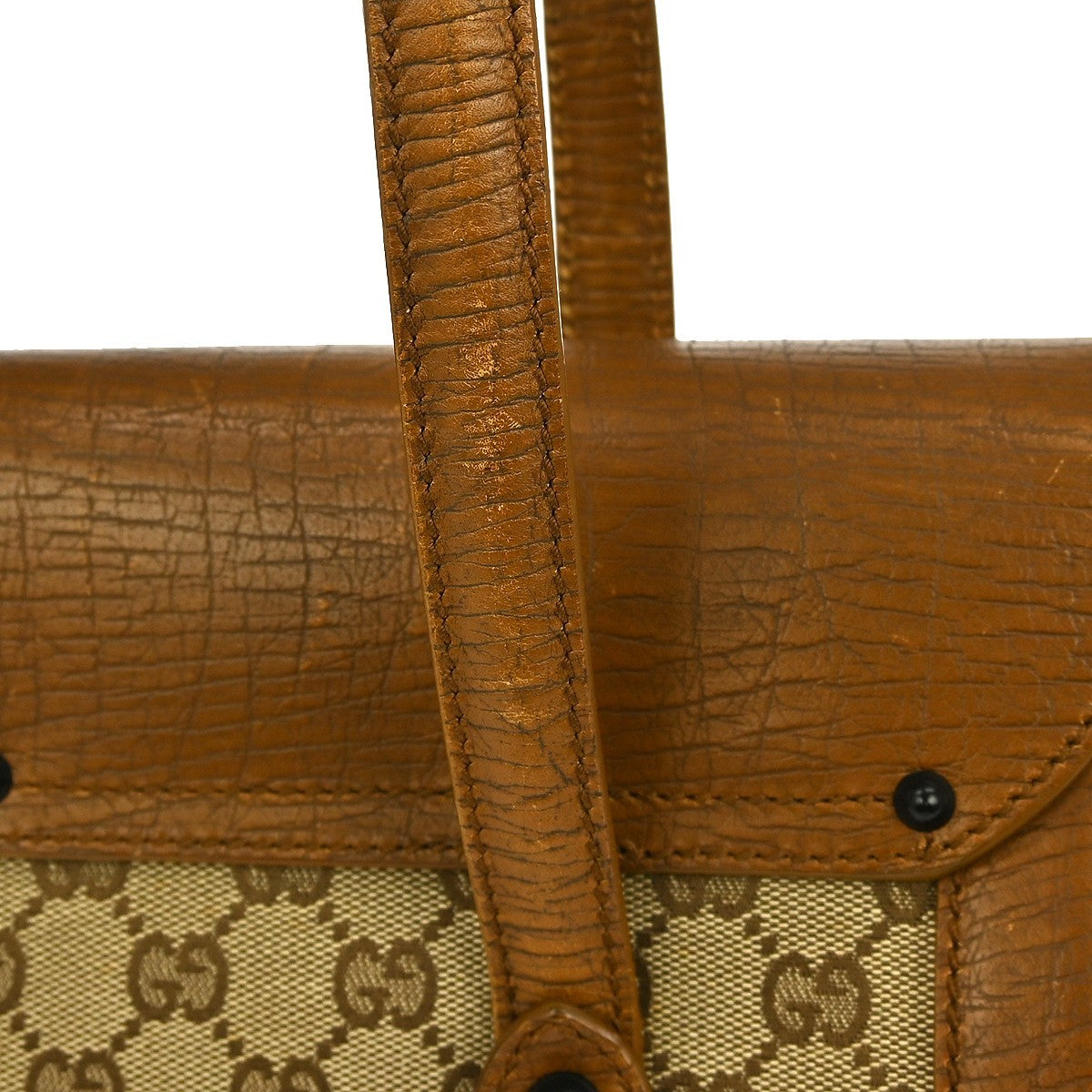 Gucci Bamboo Bullet Bag Gg Canvas Brown Canvas Shoulder Bag Bag