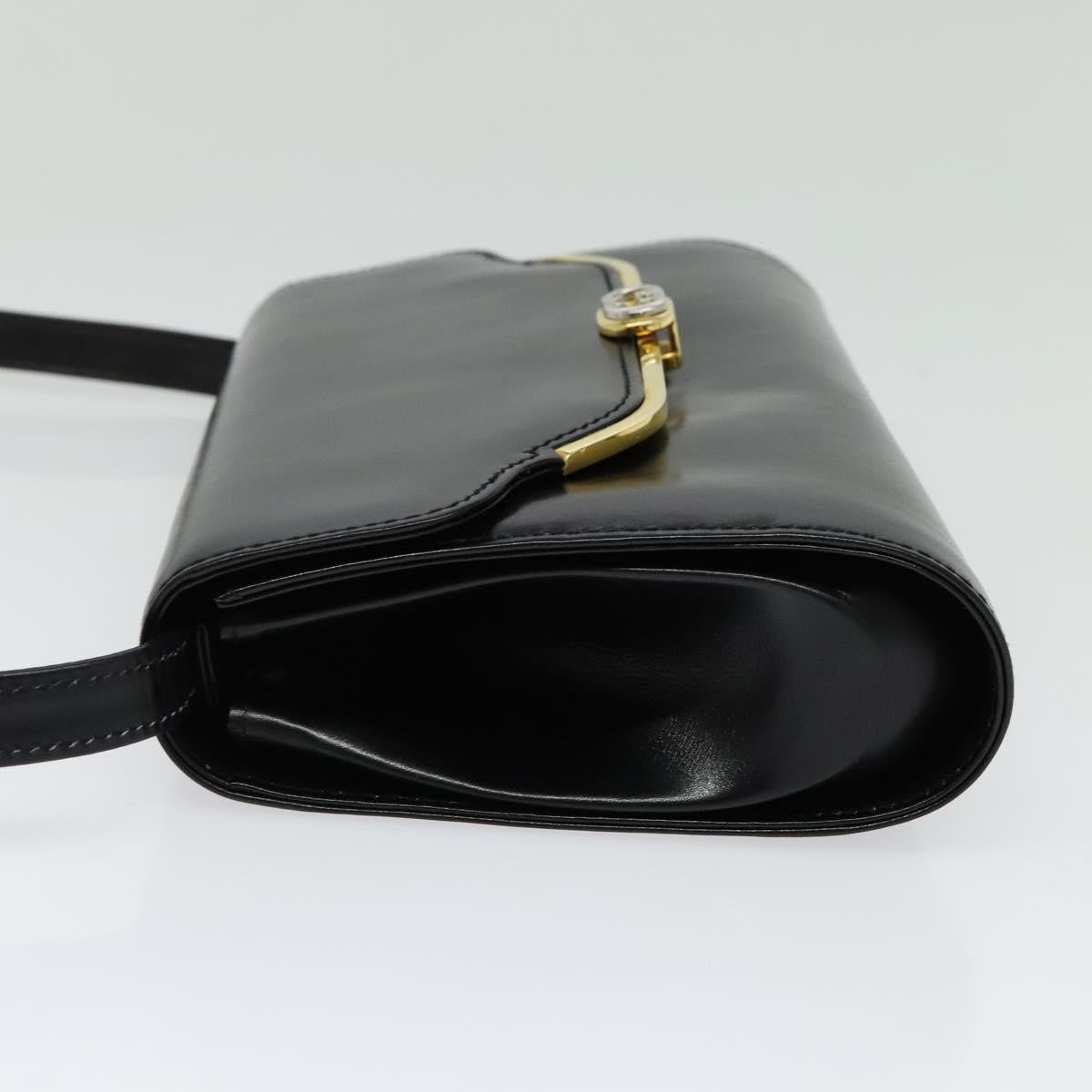 Gucci Shoulder Bag Leather Black Leather Shoulder Bag Bag