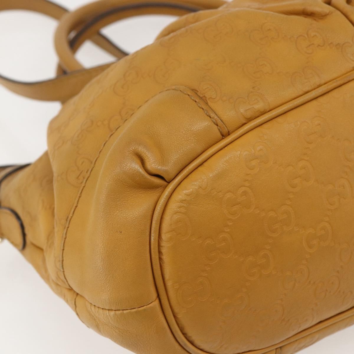Gucci Sukey Top Handle Satchel Guccissima Leather Brown Leather Handbag