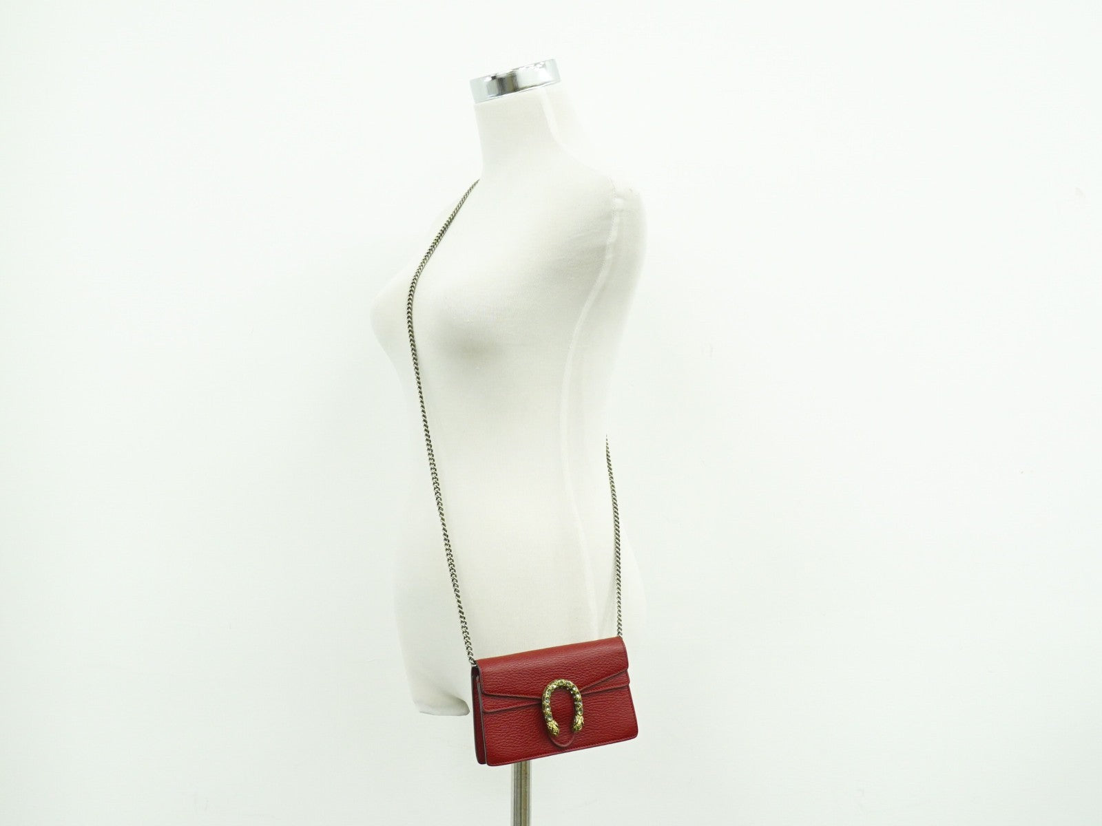 Gucci Dionysus Bag Leather Red Leather Crossbody Bag Bag