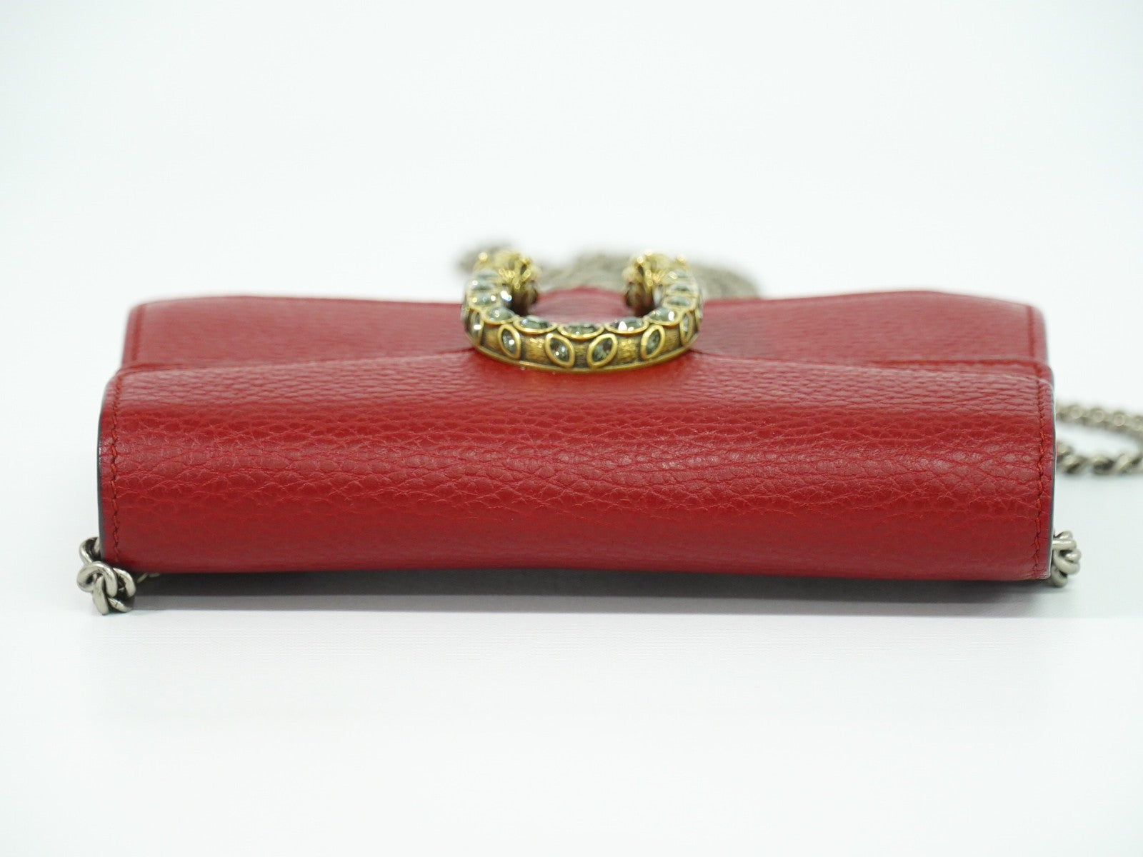 Gucci Dionysus Bag Leather Red Leather Crossbody Bag Bag