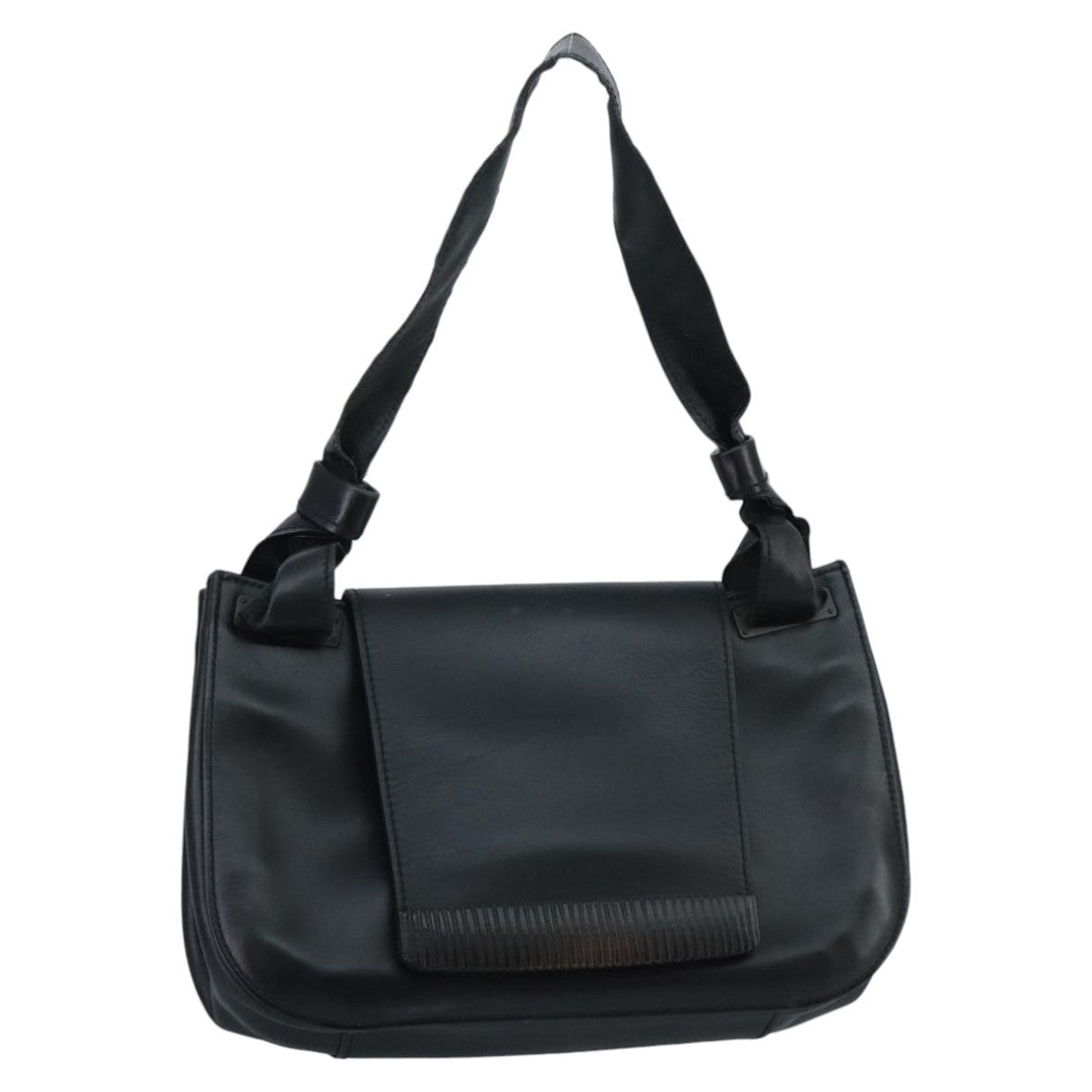 Gucci Shoulder Bag Leather Black Leather Shoulder Bag Bag