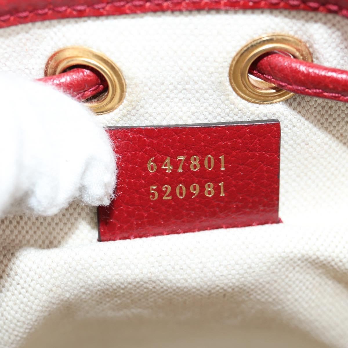 Gucci Doraemon Bucket Bag Printed Mini Gg Coated Canvas Beige Pvc Bag