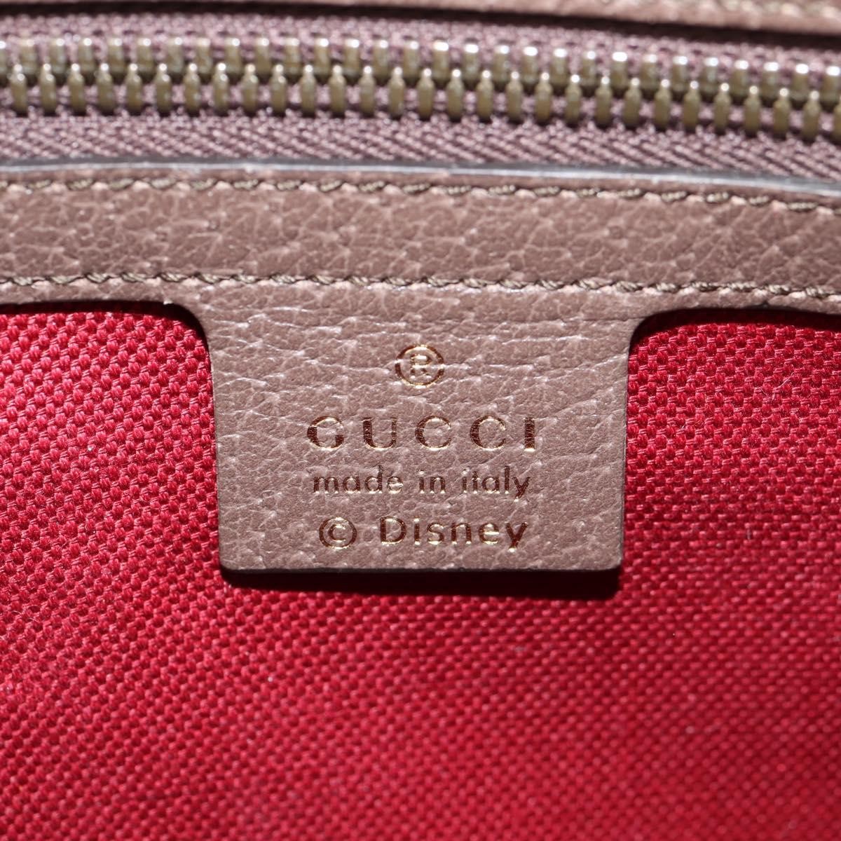 Gucci Disney Donald Duck Belt Bag Printed Gg Coated Canvas Beige Pvc Shoulder Bag Bag