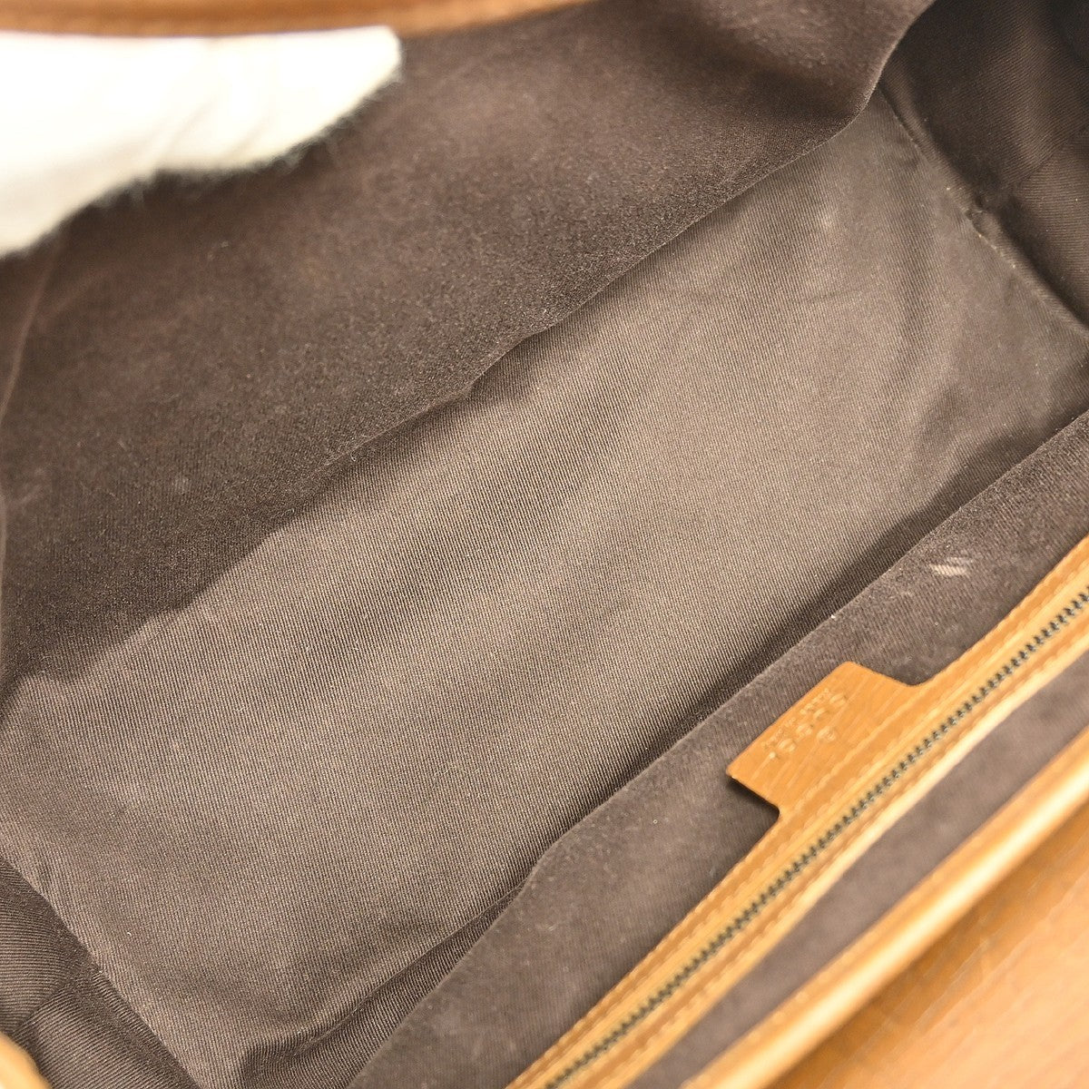 Gucci Bamboo Bullet Bag Gg Canvas Brown Canvas Shoulder Bag Bag