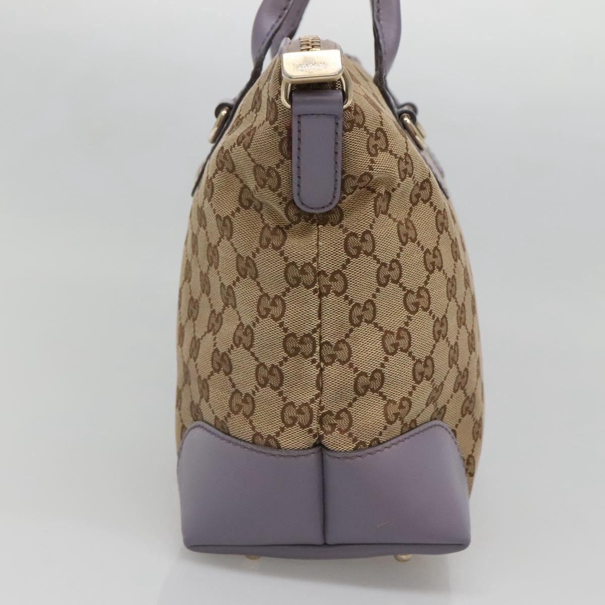 Gucci Convertible Belted Tote Gg Canvas With Leather Beige Canvas Tote Bag Bag