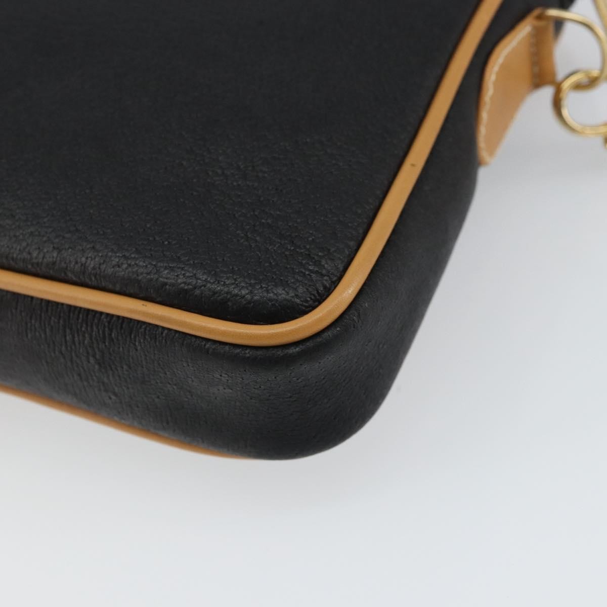 Gucci Clutch Bag Leather Black Leather Clutche & Pouche Bag