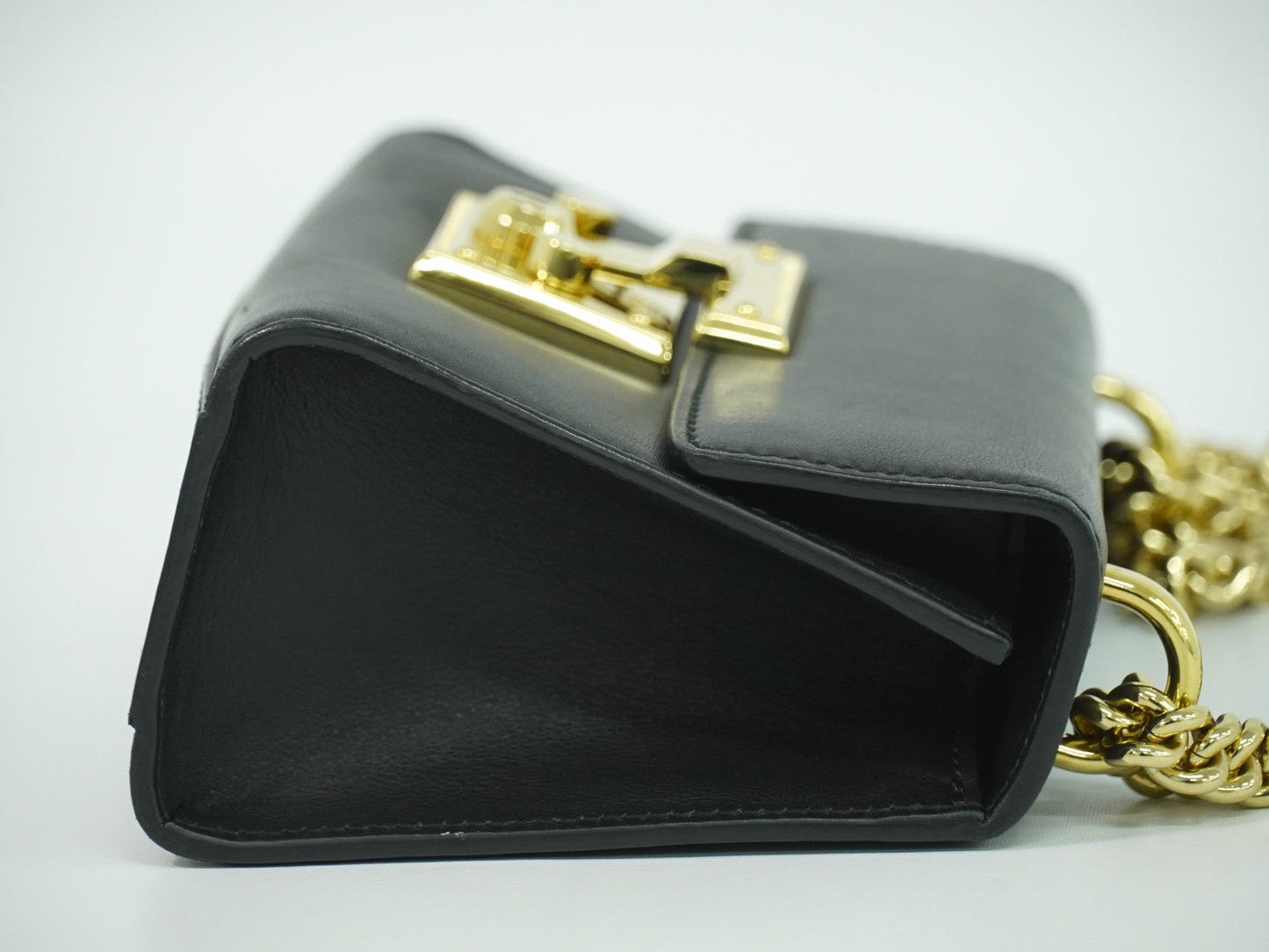 Gucci Padlock Shoulder Bag Leather Black Leather Shoulder Bag Bag