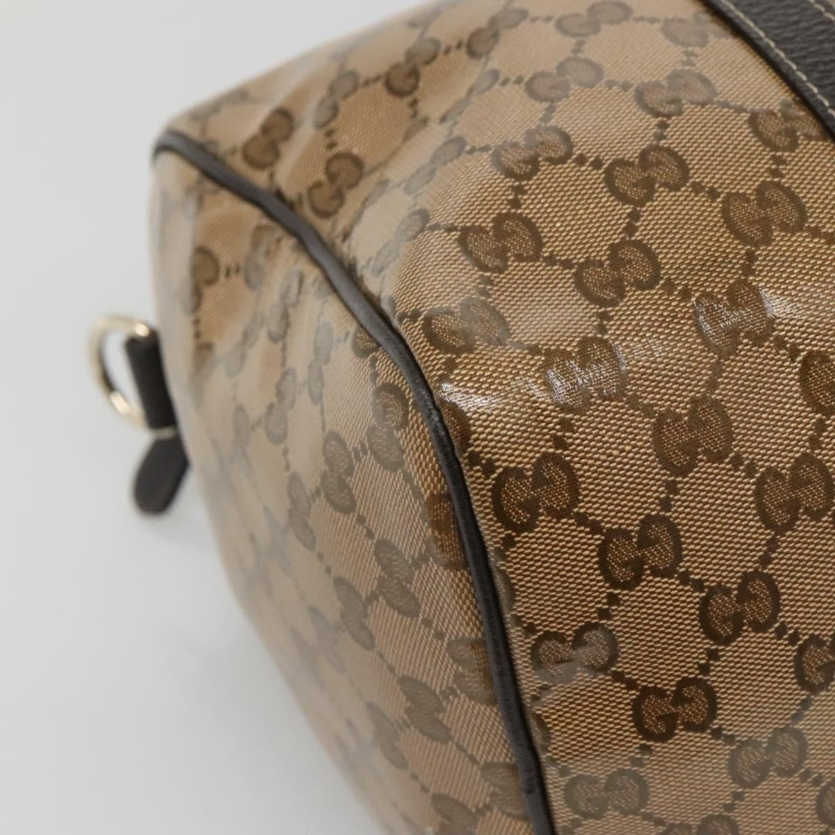 Gucci Joy Boston Bag Gg Imprime Beige Canvas Travel Bag Bag