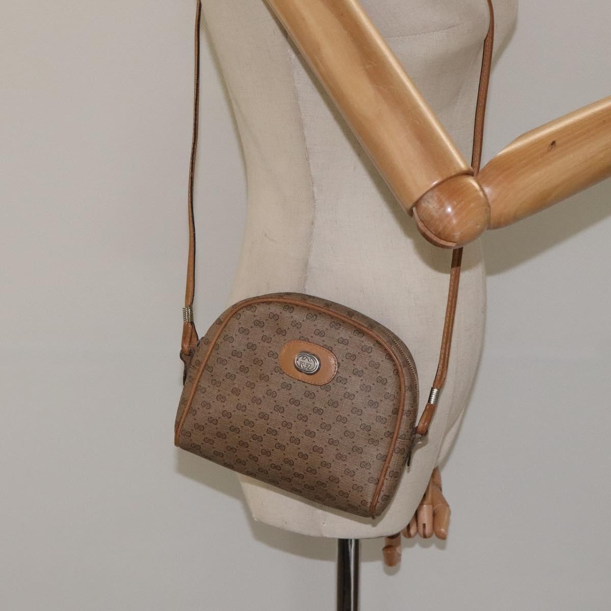 Gucci Micro Gg Supreme Shoulder Bag Gg Canvas Beige Pvc Shoulder Bag Bag