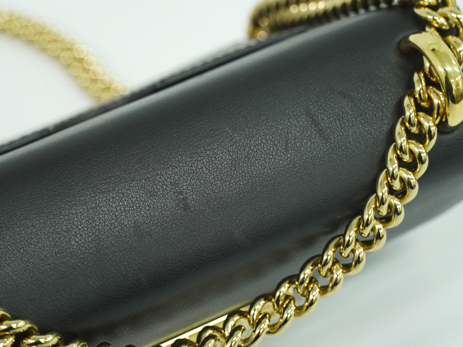 Gucci Padlock Shoulder Bag Leather Black Leather Shoulder Bag Bag