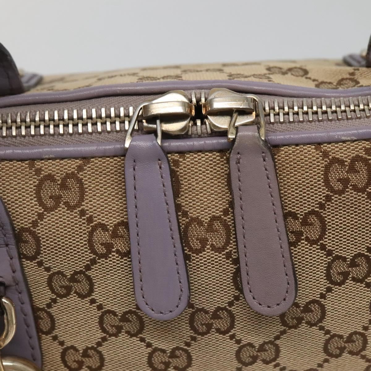 Gucci Convertible Belted Tote Gg Canvas With Leather Beige Canvas Tote Bag Bag
