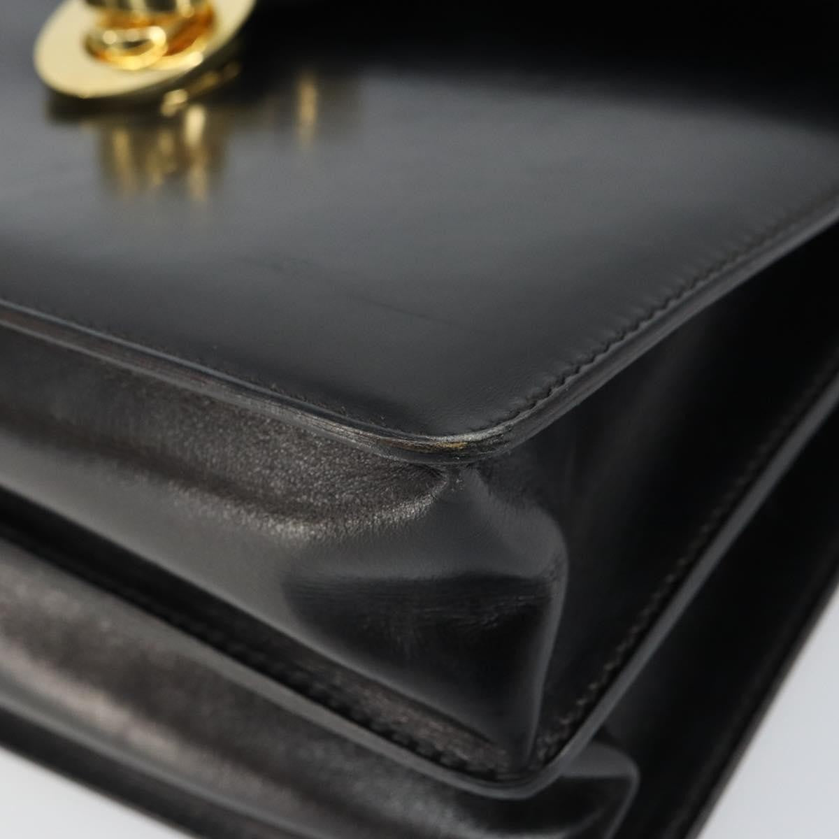 Gucci Handbag Leather Black Leather Handbag