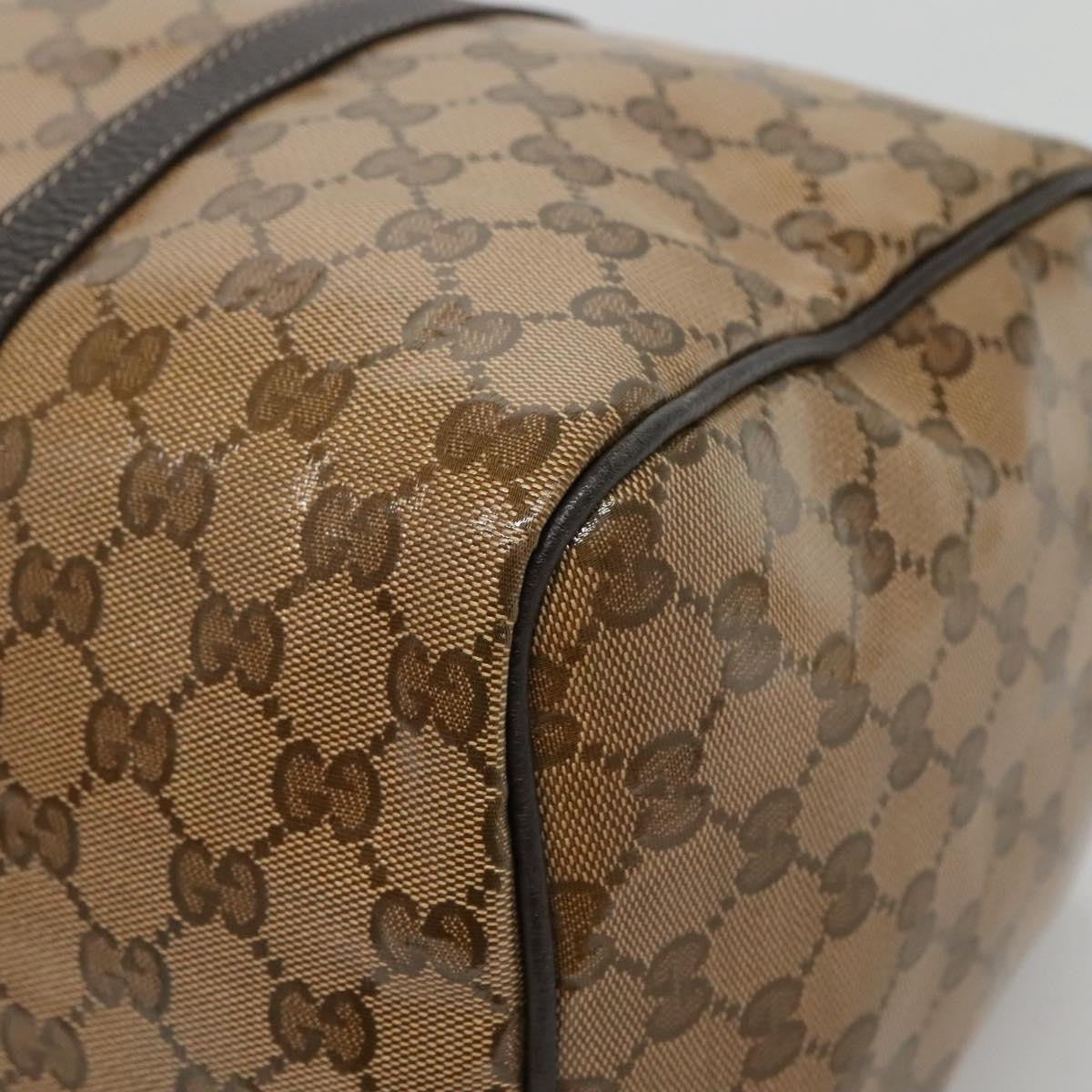 Gucci Joy Boston Bag Gg Imprime Beige Canvas Travel Bag Bag