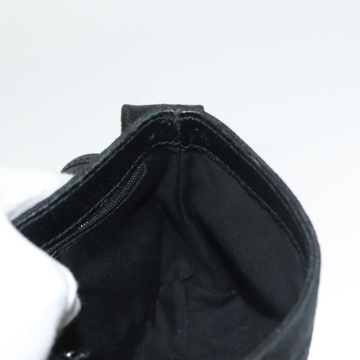 Gucci Buckle Belt Bag Gg Canvas Black Canvas Bag