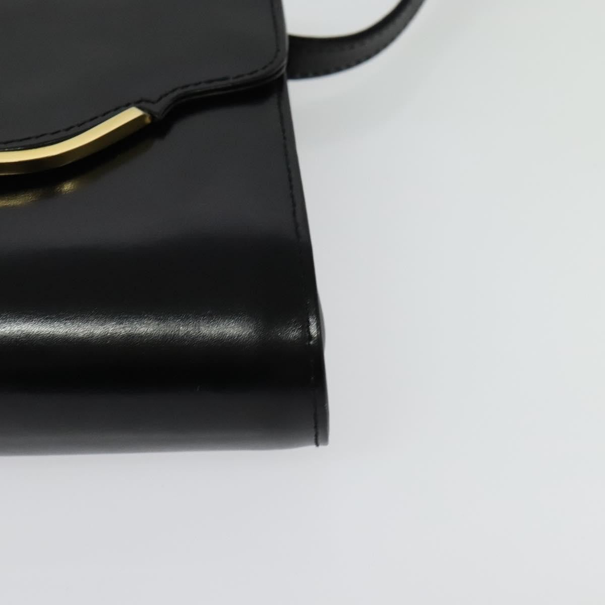 Gucci Shoulder Bag Leather Black Leather Shoulder Bag Bag