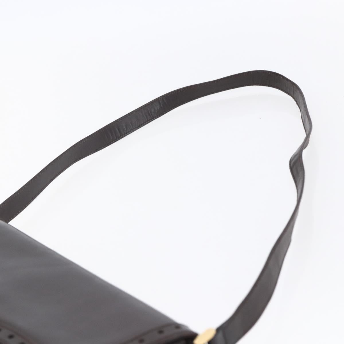 Gucci Shoulder Bag Leather Brown Leather Shoulder Bag Bag