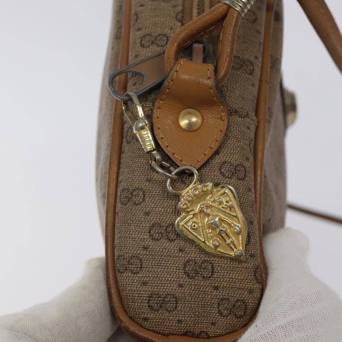 Gucci Micro Gg Supreme Shoulder Bag Gg Canvas Beige Pvc Shoulder Bag Bag