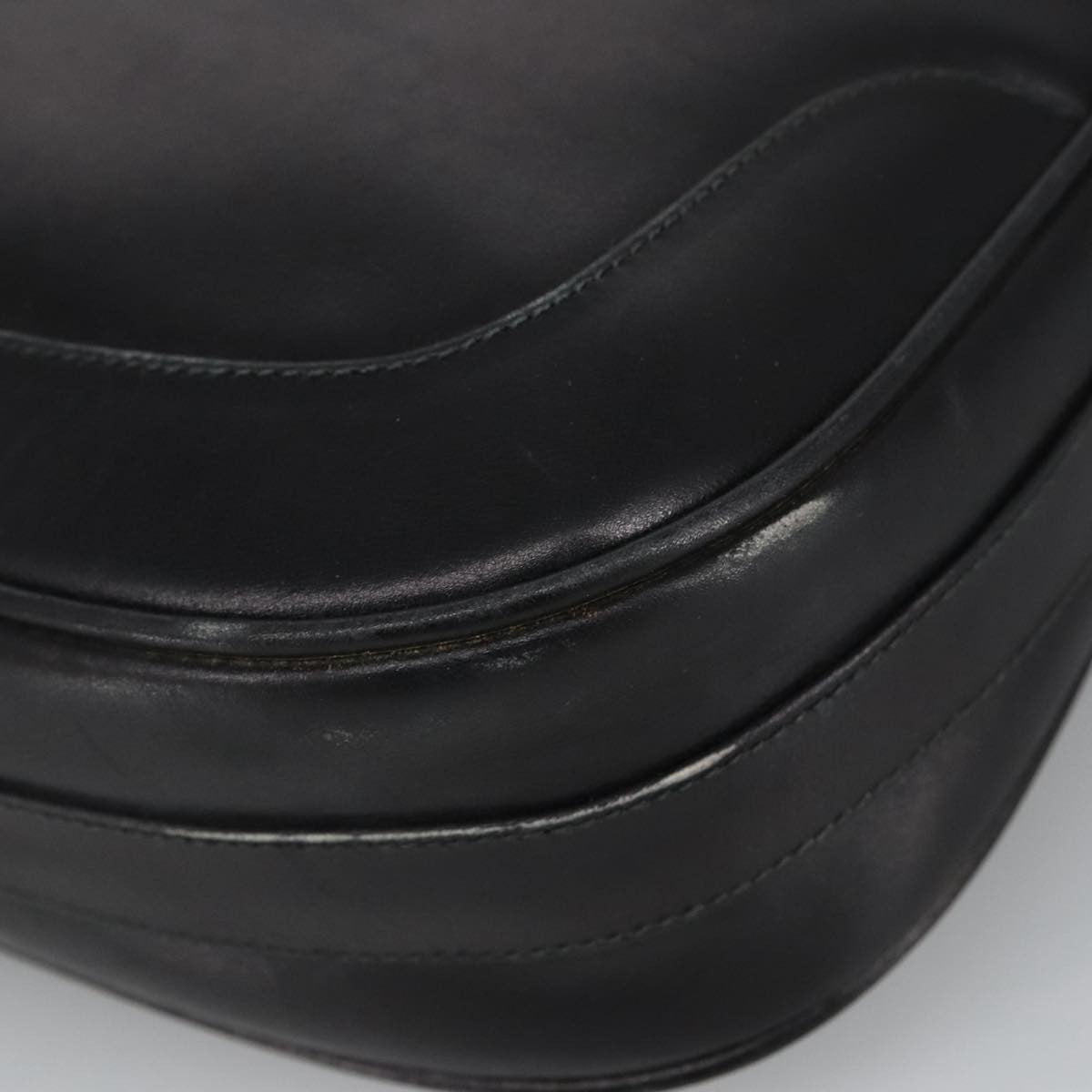Gucci Shoulder Bag Leather Black Leather Shoulder Bag Bag