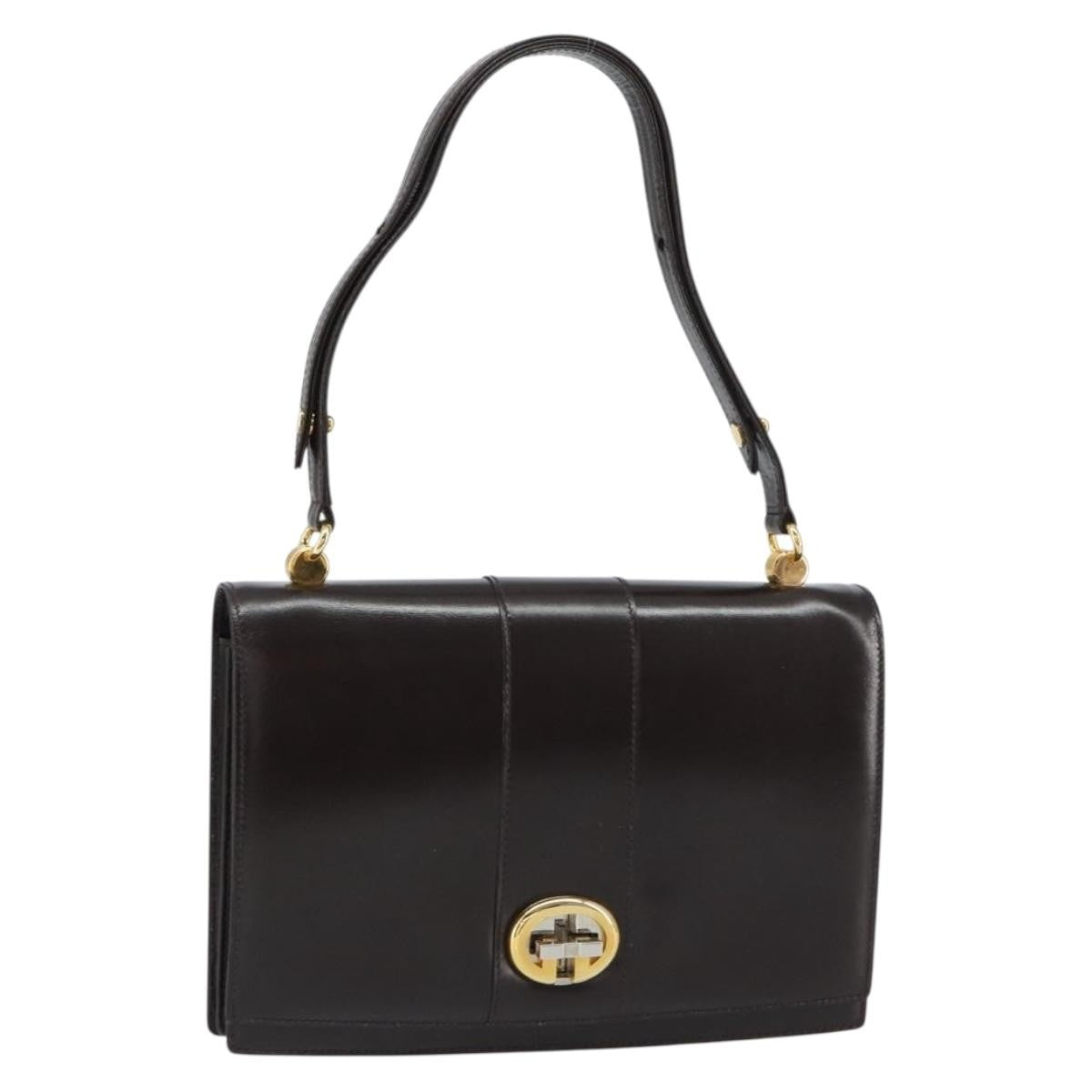 Gucci Shoulder Bag Leather Brown Leather Shoulder Bag Bag