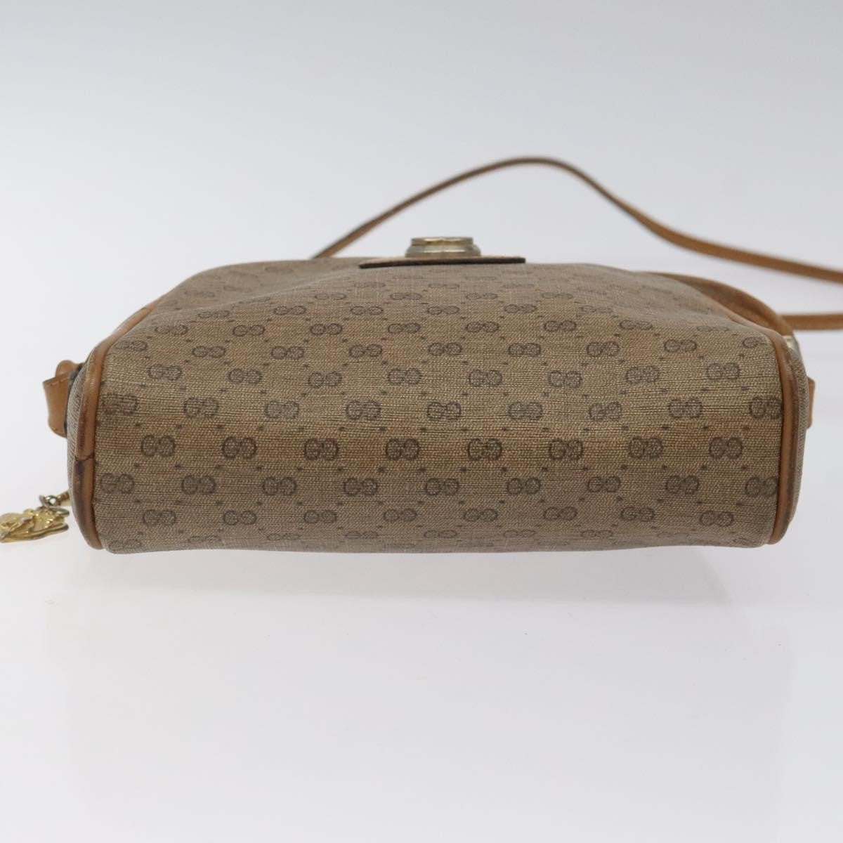 Gucci Micro Gg Supreme Shoulder Bag Gg Canvas Beige Pvc Shoulder Bag Bag