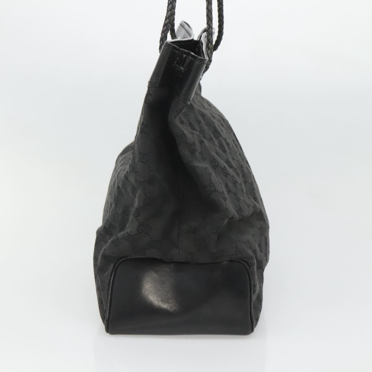 Gucci Gg Canvas Bag Canvas Black Canvas Tote Bag Bag
