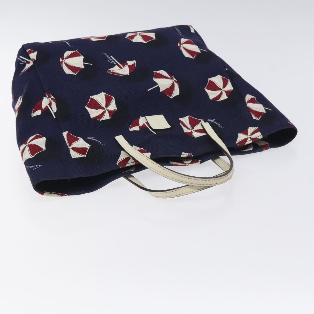 Gucci Open Tote (Outlet) Umbrella Canvas Purple Canvas Tote Bag Bag