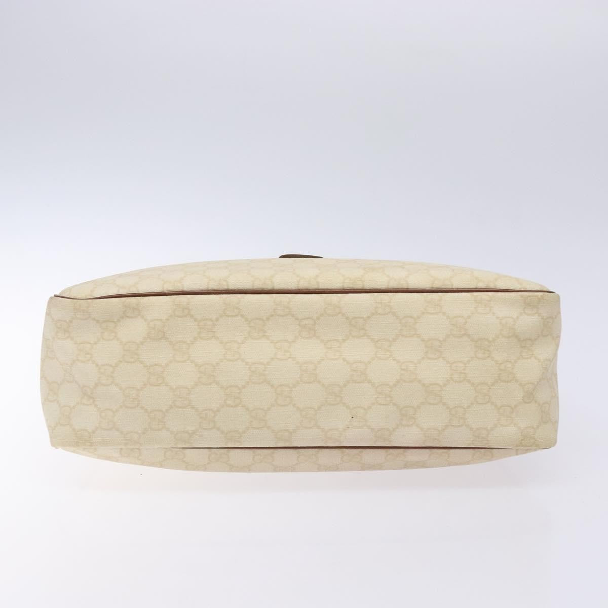 Gucci Gg Supreme Handbag Gg Canvas White Pvc Handbag