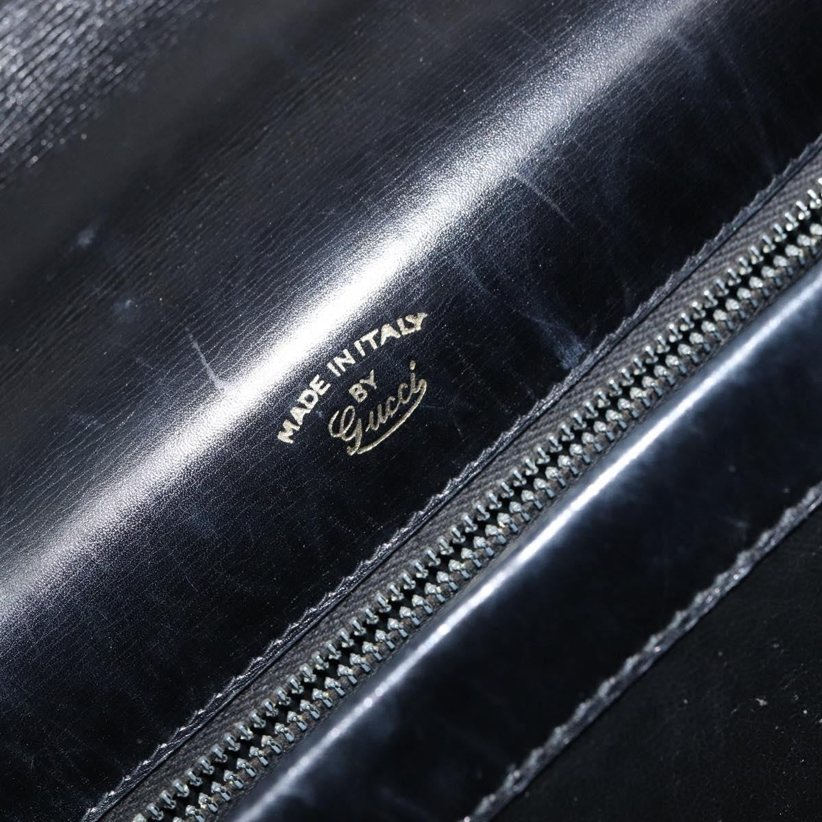 Gucci Handbag Leather Black Leather Handbag