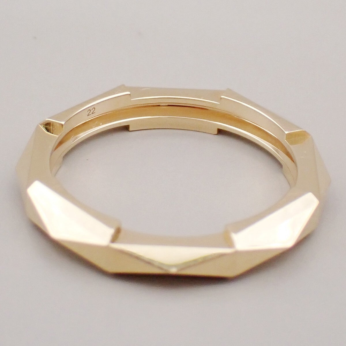 Gucci Link To Love Studded Ring 18K Yellow Gold Gold Yellow_Gold Jewelry