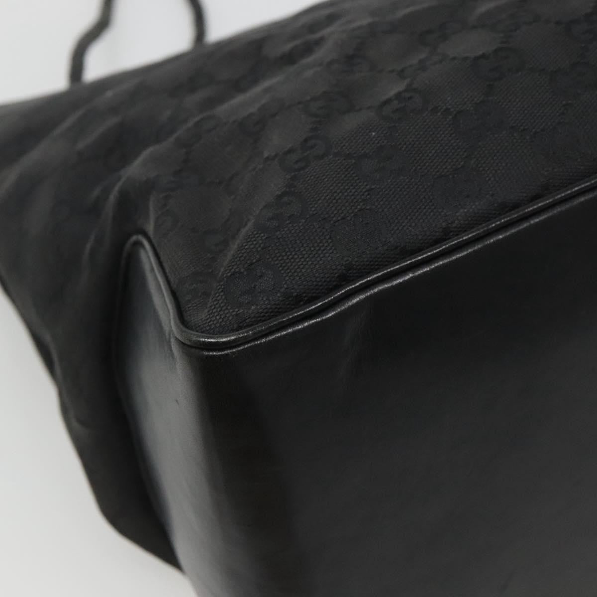 Gucci Gg Canvas Bag Canvas Black Canvas Tote Bag Bag