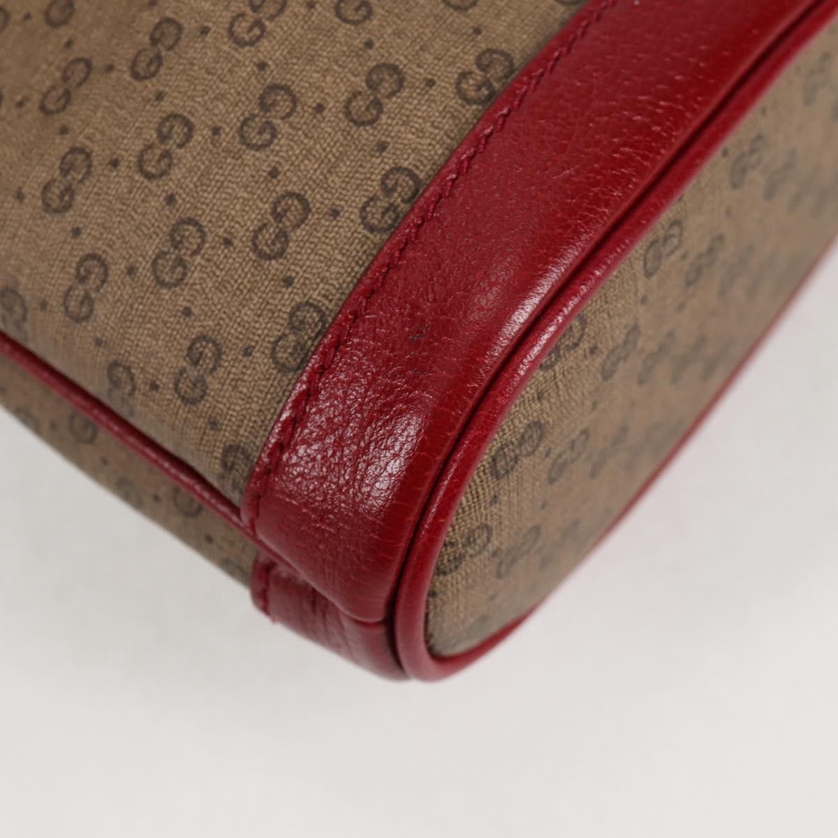 Gucci Doraemon Bucket Bag Printed Mini Gg Coated Canvas Beige Pvc Bag