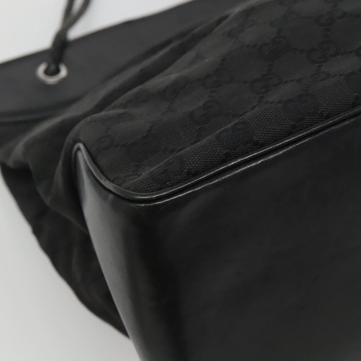 Gucci Gg Canvas Bag Canvas Black Canvas Tote Bag Bag