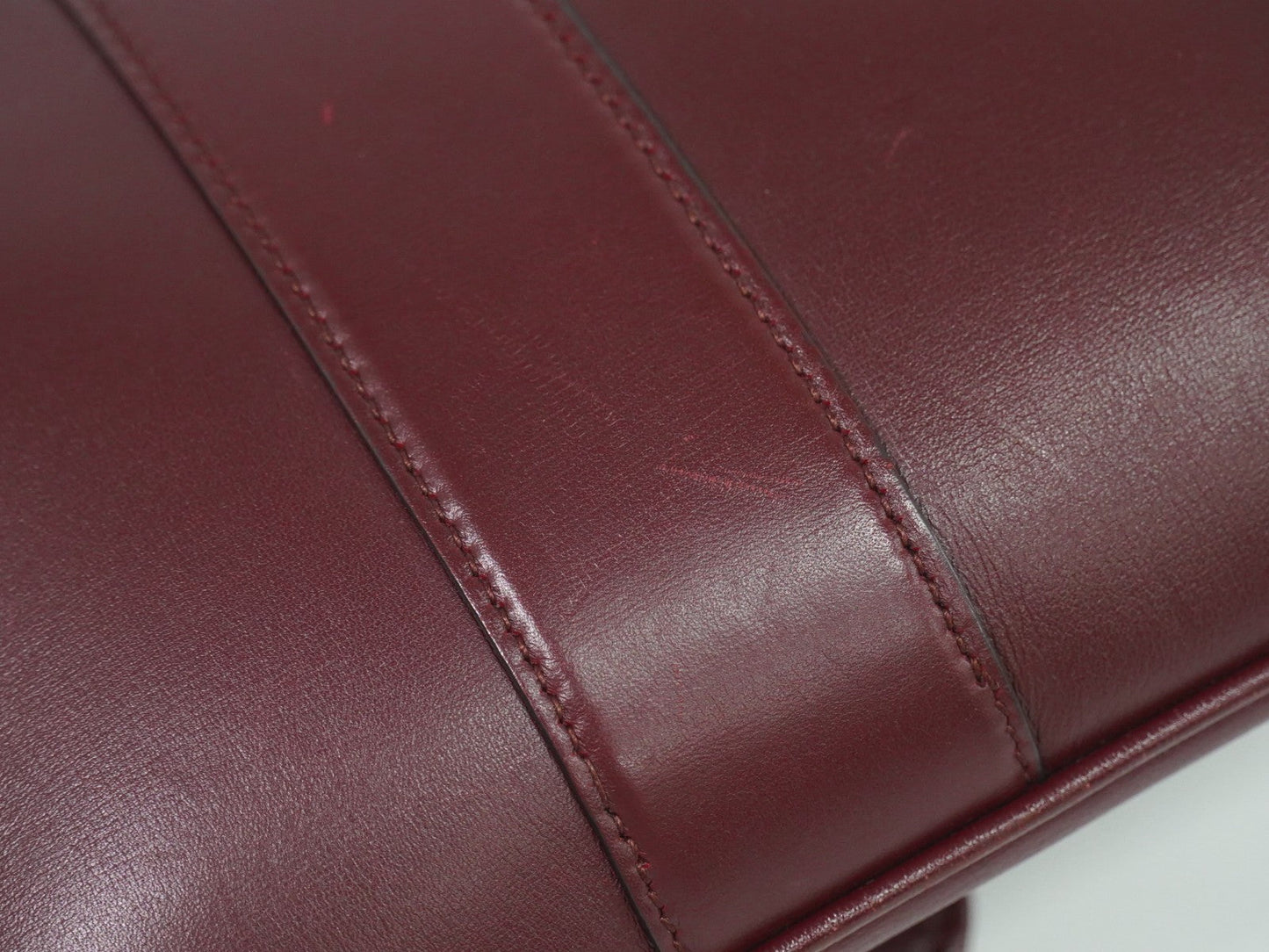 Gucci Arli Shoulder Bag Leather Burgundy Leather Bag