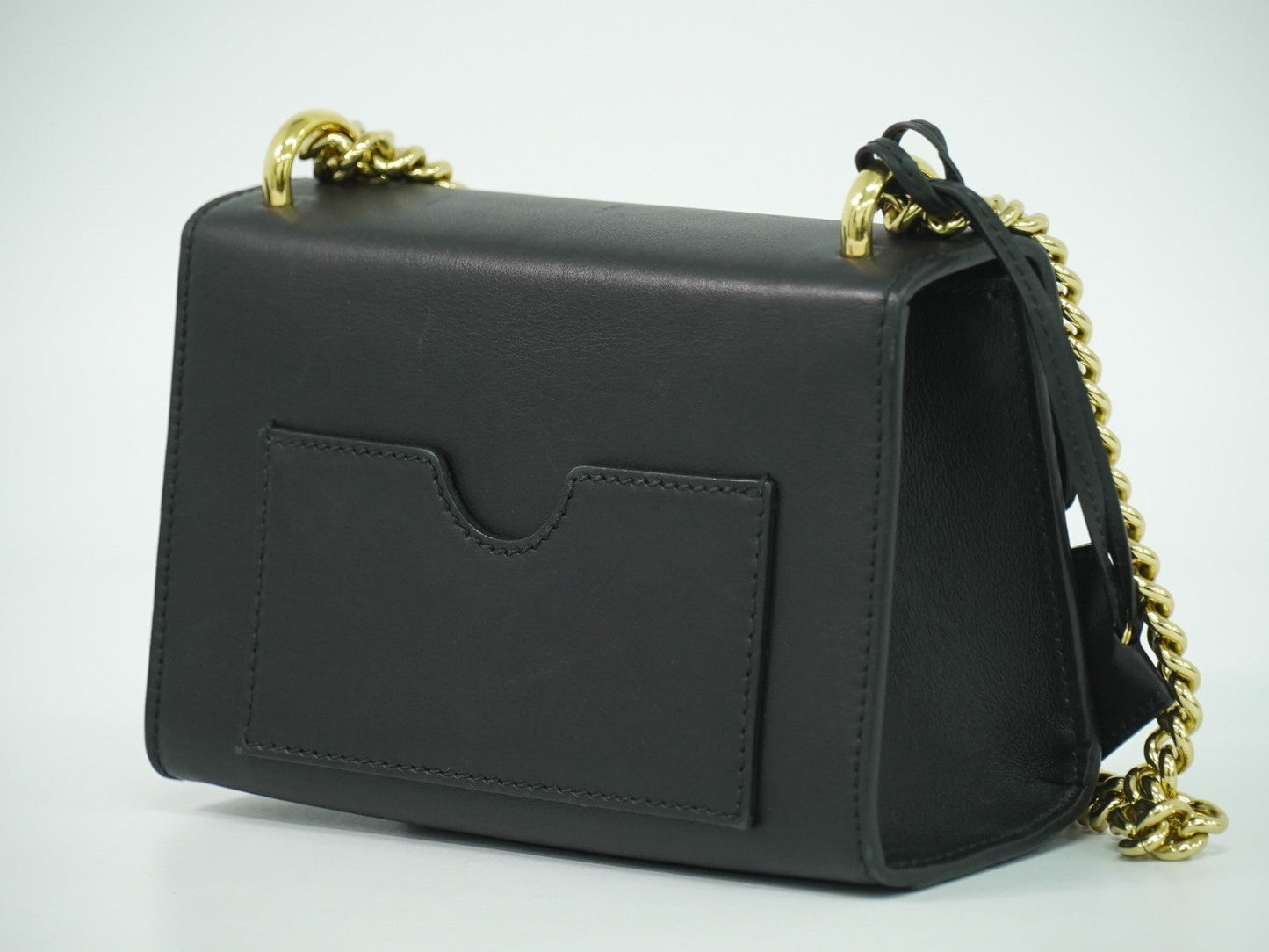 Gucci Padlock Shoulder Bag Leather Black Leather Shoulder Bag Bag