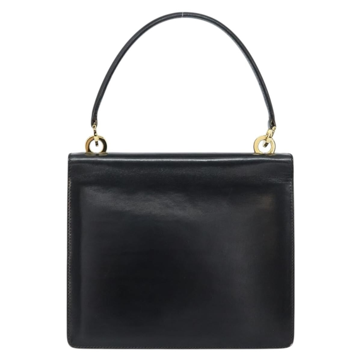 Gucci Handbag Leather Black Leather Handbag