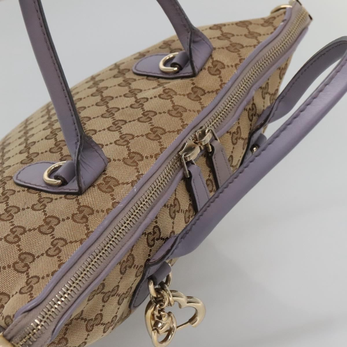 Gucci Convertible Belted Tote Gg Canvas With Leather Beige Canvas Tote Bag Bag
