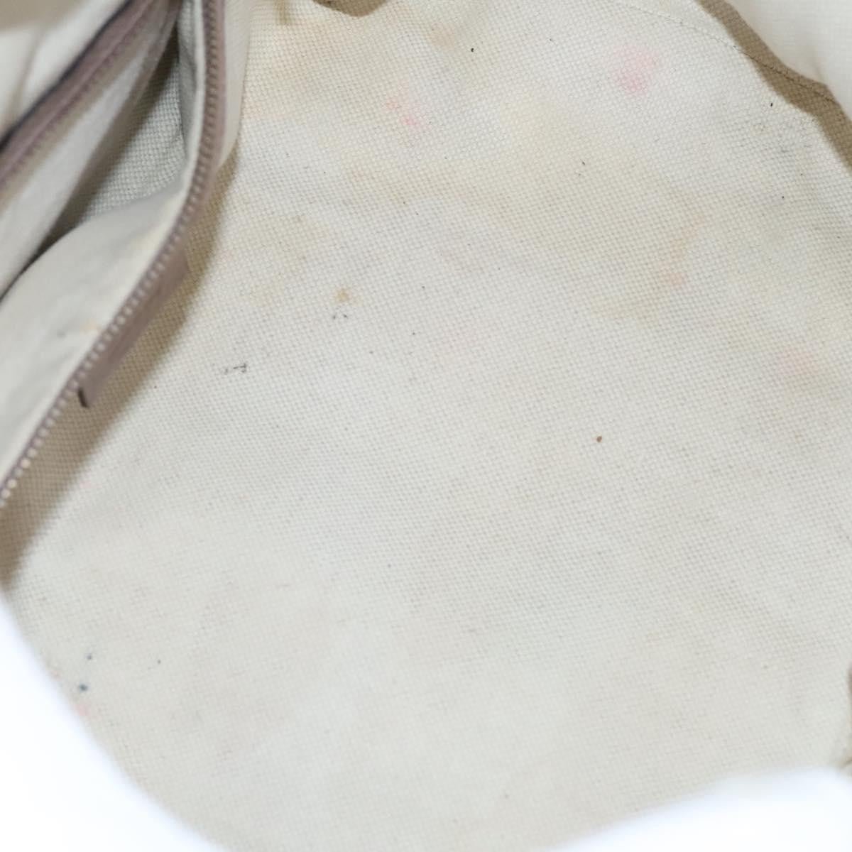 Gucci Web Boston Bag Gg Canvas Beige Canvas Bag