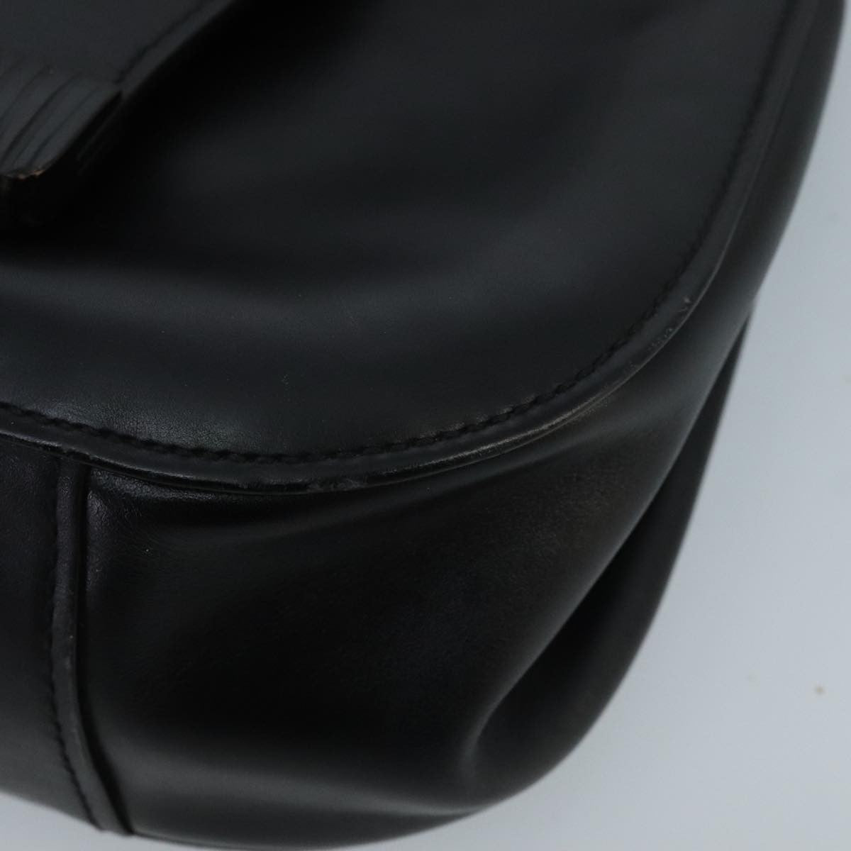 Gucci Shoulder Bag Leather Black Leather Shoulder Bag Bag