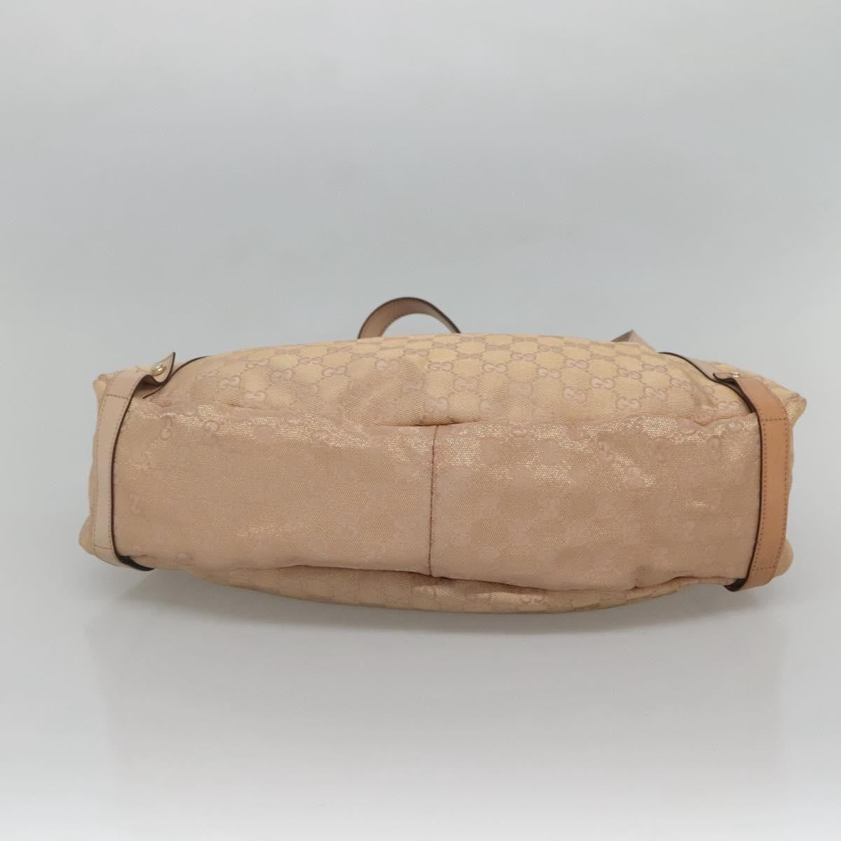 Gucci Abbey Shoulder Bag Gg Canvas Beige Canvas Tote Bag Bag