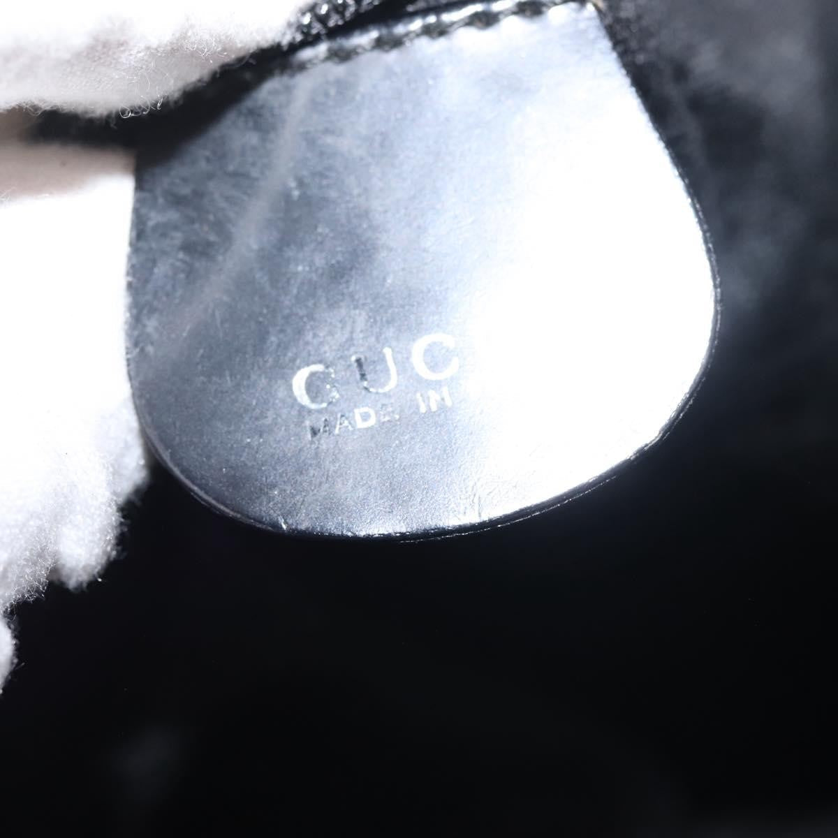 Gucci Bamboo Bucket Bag Nylon And Leather Black Nylon Bag