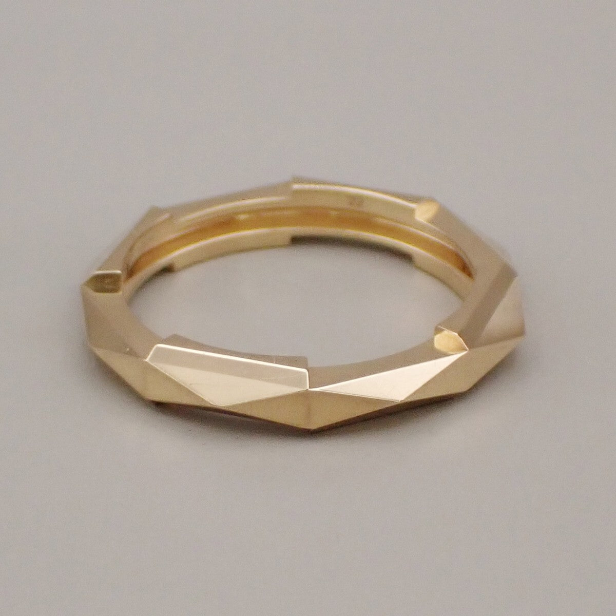Gucci Link To Love Studded Ring 18K Yellow Gold Gold Yellow_Gold Jewelry