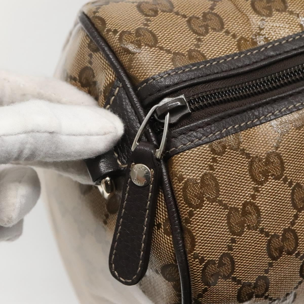 Gucci Joy Boston Bag Gg Imprime Beige Canvas Travel Bag Bag