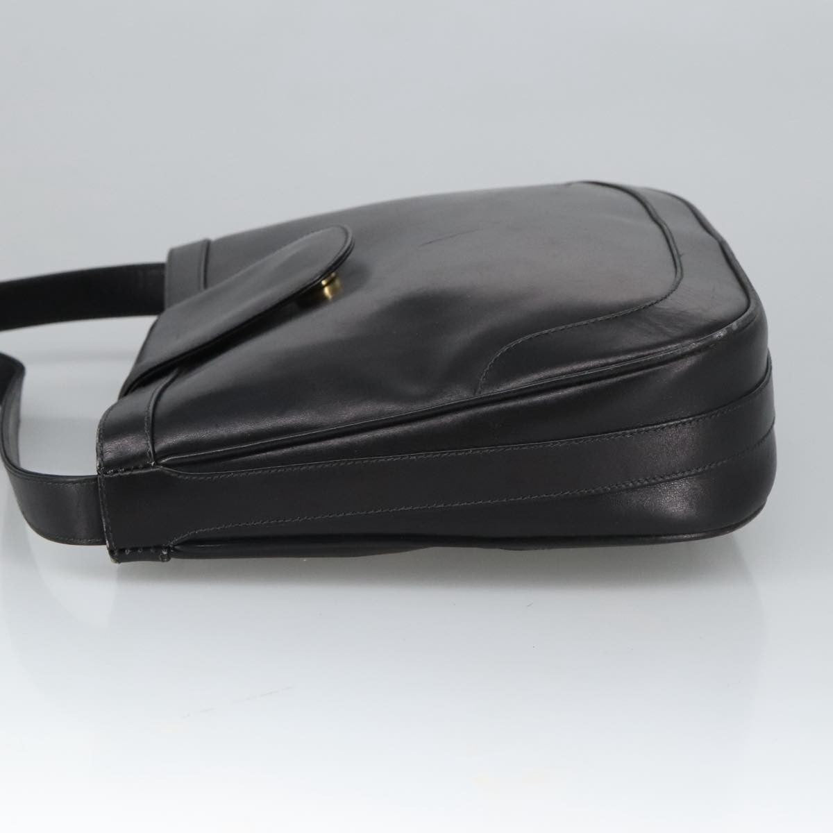 Gucci Shoulder Bag Leather Black Leather Shoulder Bag Bag
