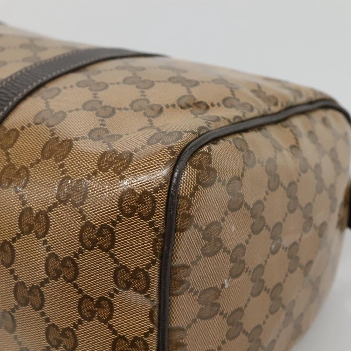 Gucci Joy Boston Bag Gg Imprime Beige Canvas Travel Bag Bag