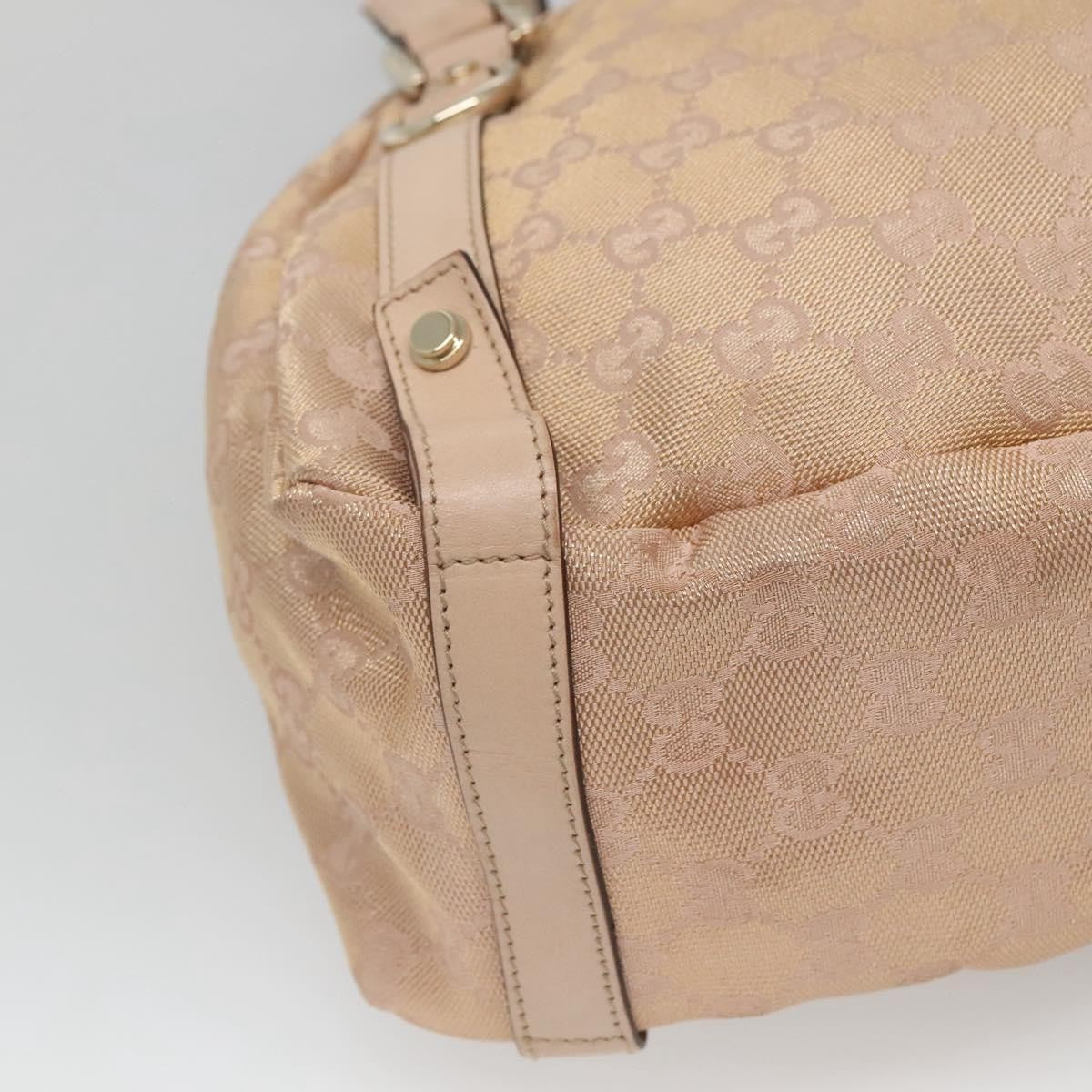 Gucci Abbey Shoulder Bag Gg Canvas Beige Canvas Tote Bag Bag