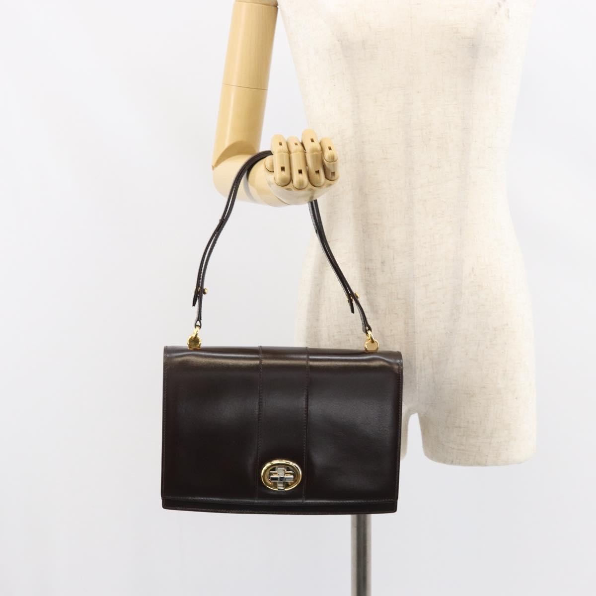 Gucci Shoulder Bag Leather Brown Leather Shoulder Bag Bag