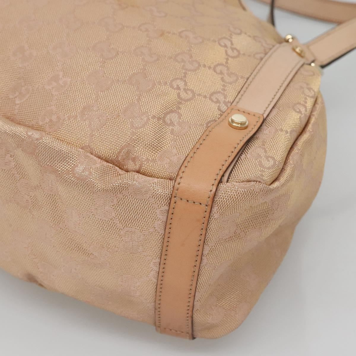 Gucci Abbey Shoulder Bag Gg Canvas Beige Canvas Tote Bag Bag