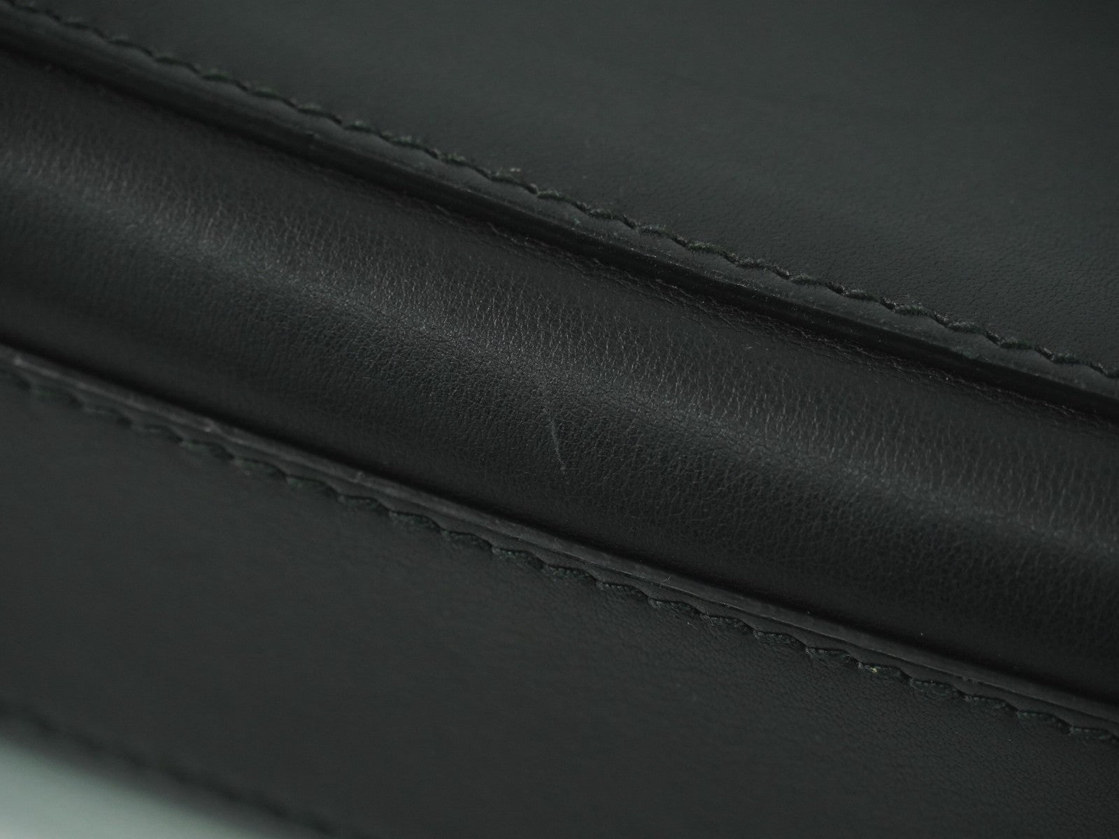 Gucci Padlock Shoulder Bag Leather Black Leather Shoulder Bag Bag